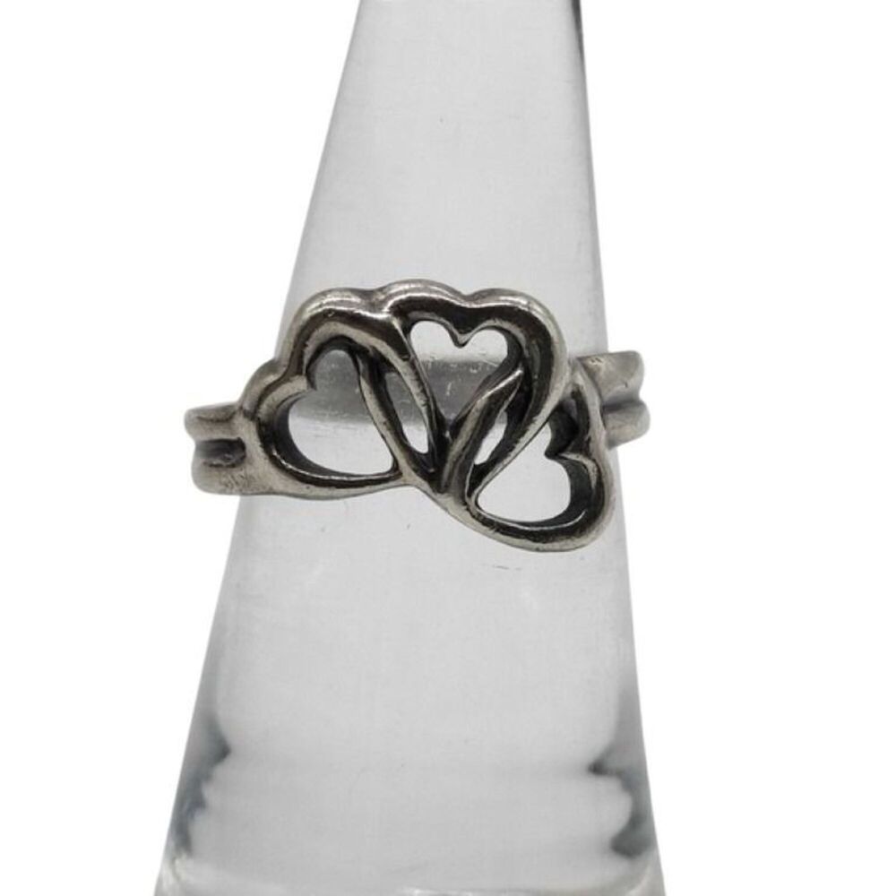 TIFFANY & CO. Silver Heart Ring